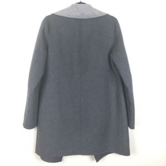 NWT DVF Wrap/Sweater/Coat- Lt&Dark Gray (S) - Picture 4 of 9